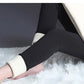 "Winter-Ready Chic: Insulated Lamb Fleece High-Waist Leggings for Women"