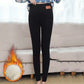 "Winter-Ready Chic: Insulated Lamb Fleece High-Waist Leggings for Women"