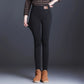 "Winter-Ready Chic: Insulated Lamb Fleece High-Waist Leggings for Women"