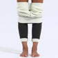 "Winter-Ready Chic: Insulated Lamb Fleece High-Waist Leggings for Women"